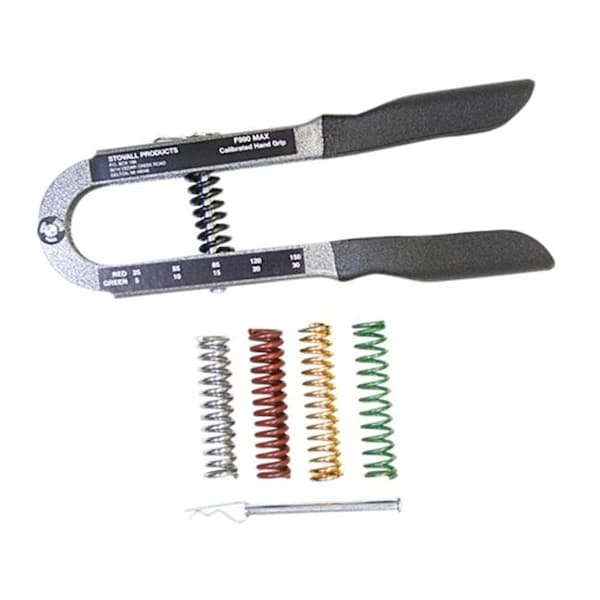 Fabrication Enterprises 10-0815 Power Hand Grip - Pro - 5-Spring Variable Tension